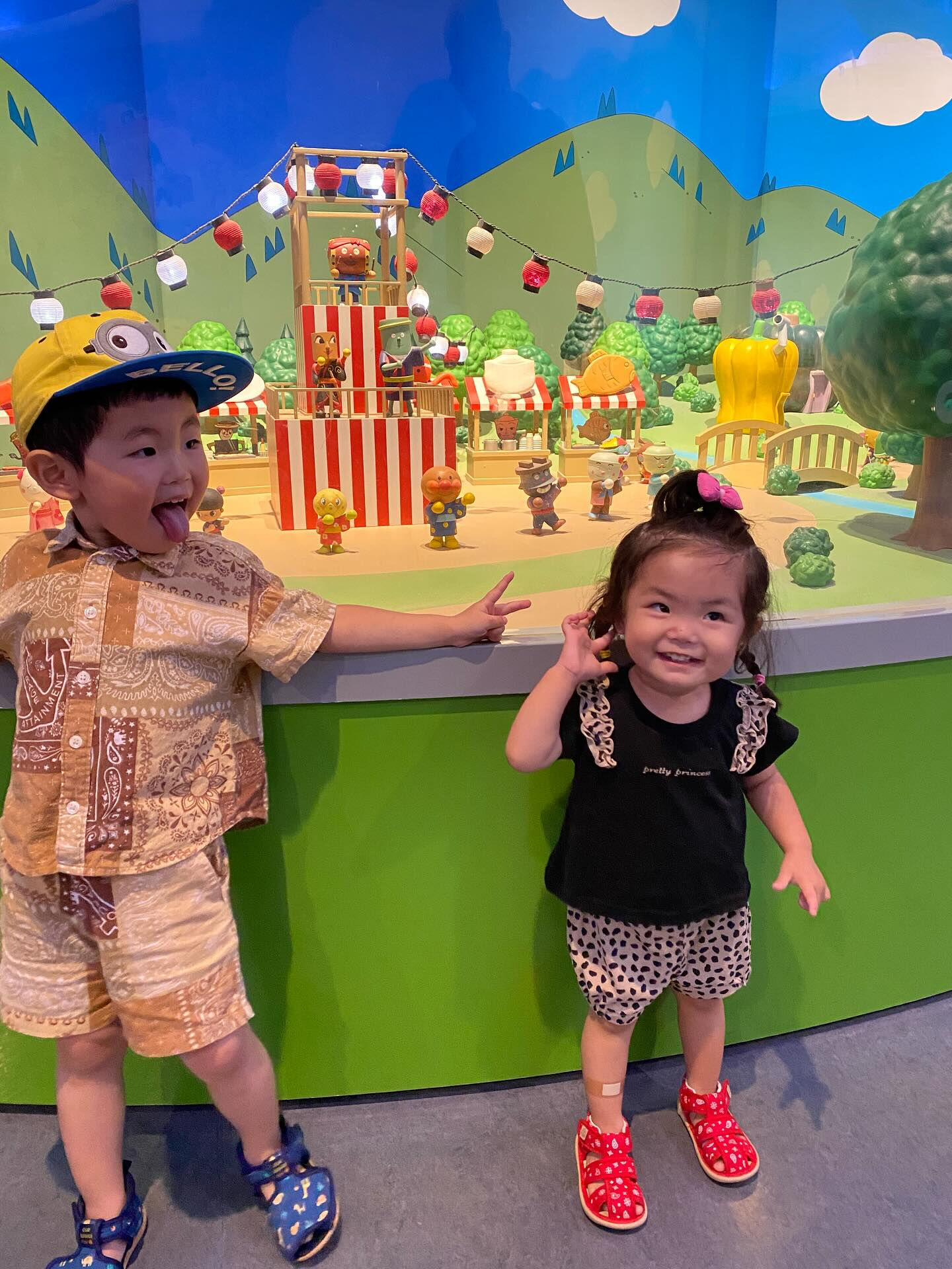 お休みの日に家族でアンパンマンミュージアムに行って来ました(