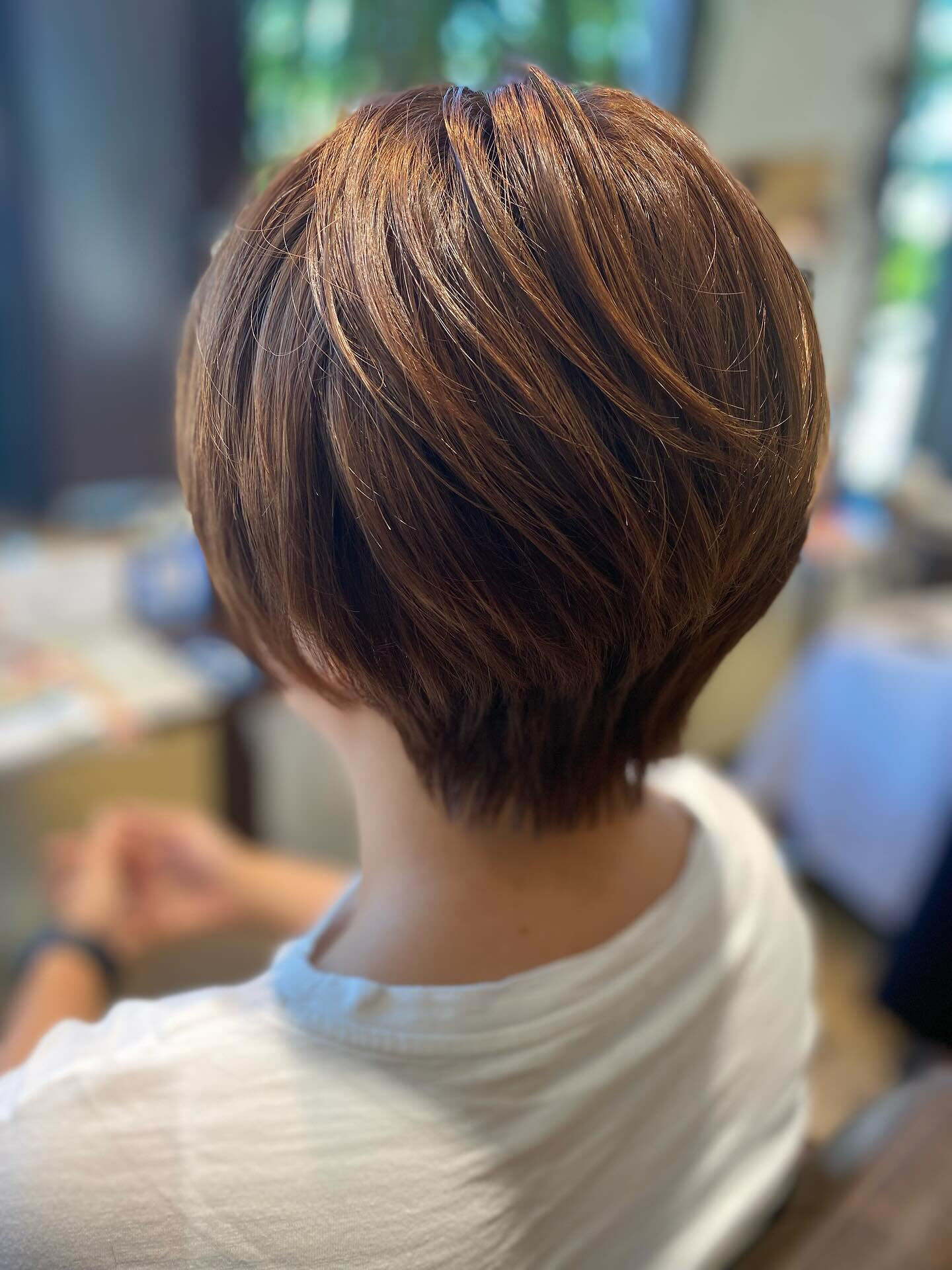 すっきりショートボブ✂︎