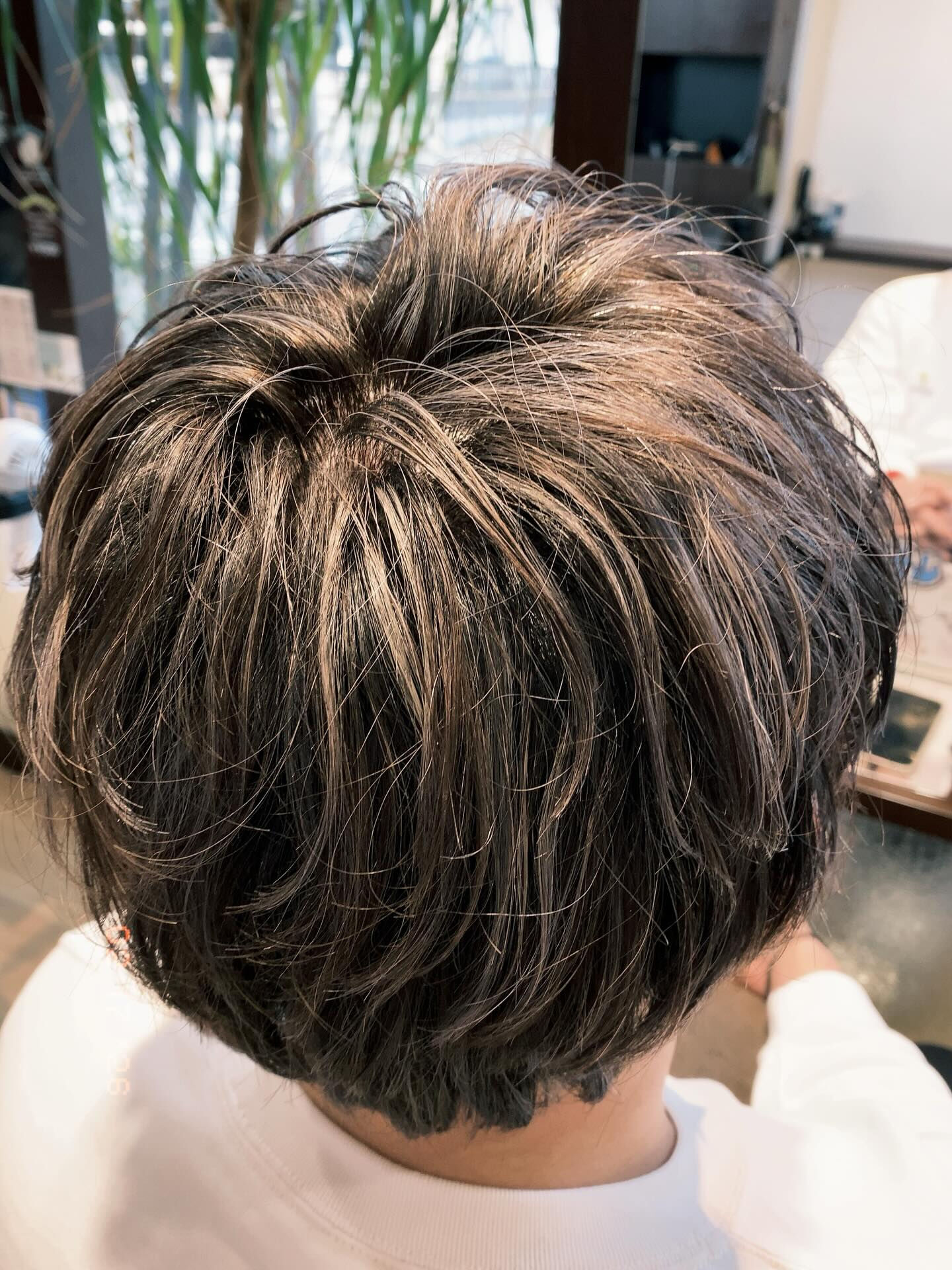 ハイライト入れました！！