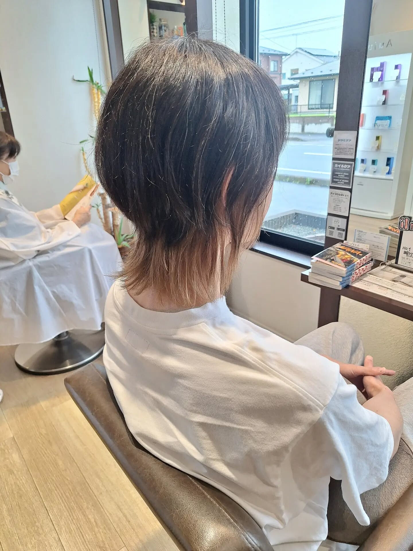 ウルフヘア×インナーカラー