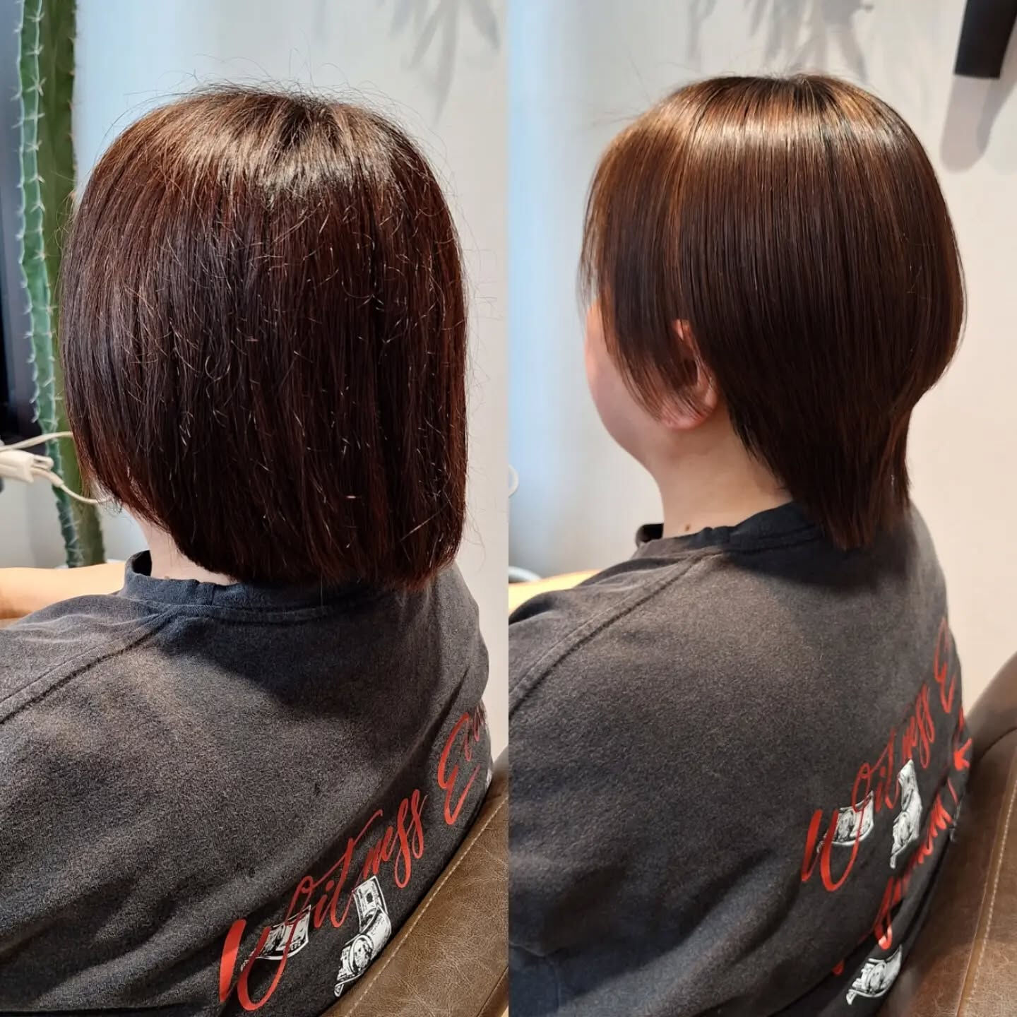 ココナッツストレートで、まとまりのある艶髪へ✨