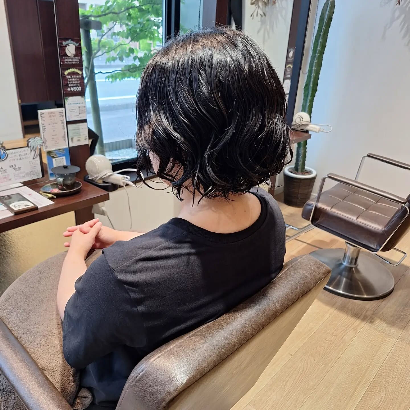 ゆるっと柔らかく、動きのあるボブスタイル✂️