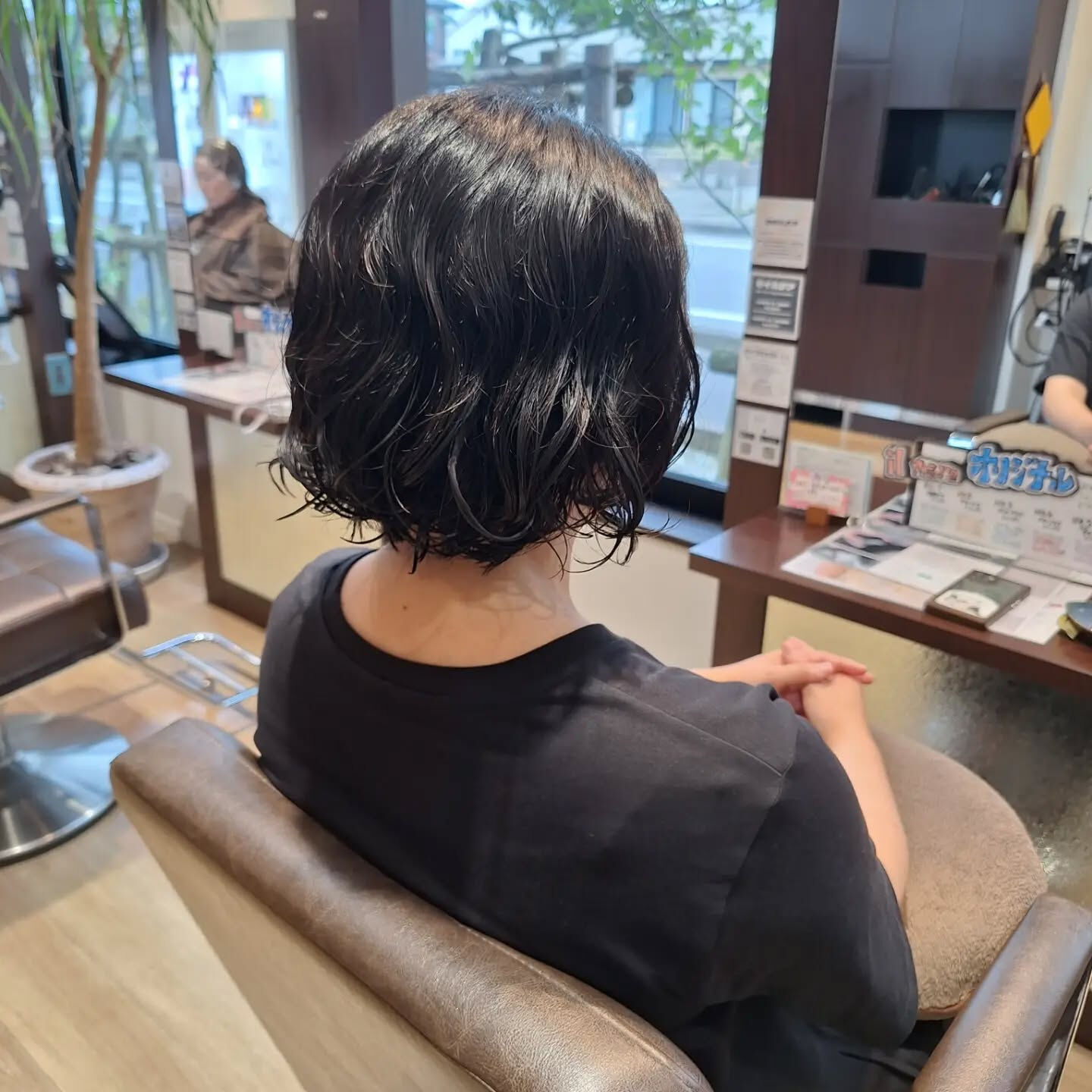 ゆるっと柔らかく、動きのあるボブスタイル✂️